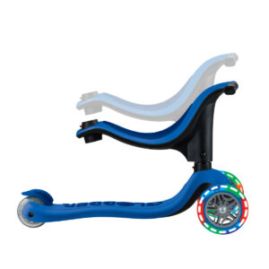 Globber GO-UP SPORTS LIGHTS V2 3-1 mėlynas paspirtukas